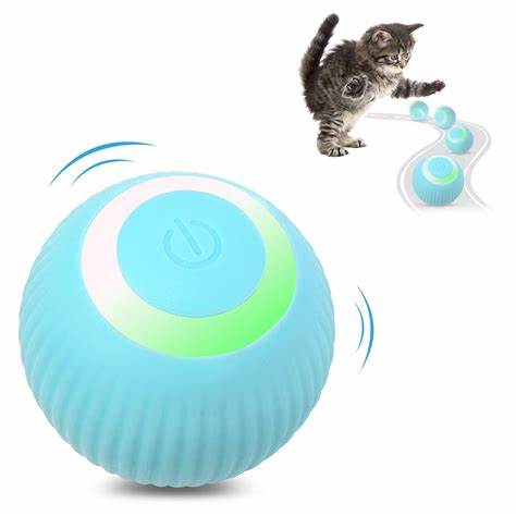 Interactive Cat Toy - LED Ball
